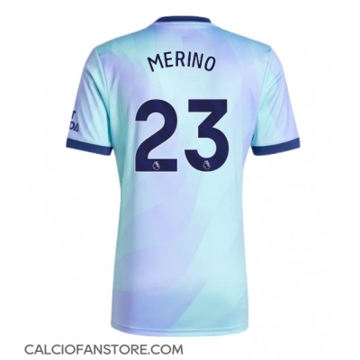Maglia Calcio Arsenal Mikel Merino #23 Terza Divisa 2024-25 Manica Corta Maglia Calcio Arsenal Mikel Merino #23 Terza Divisa 2024-25 Manica Corta